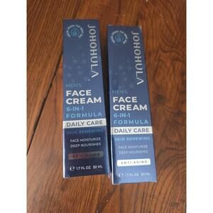 Johohula Men’s Face Cream 6 In 1 Formula Anti Aging Daily Care - Nourishing 50ml